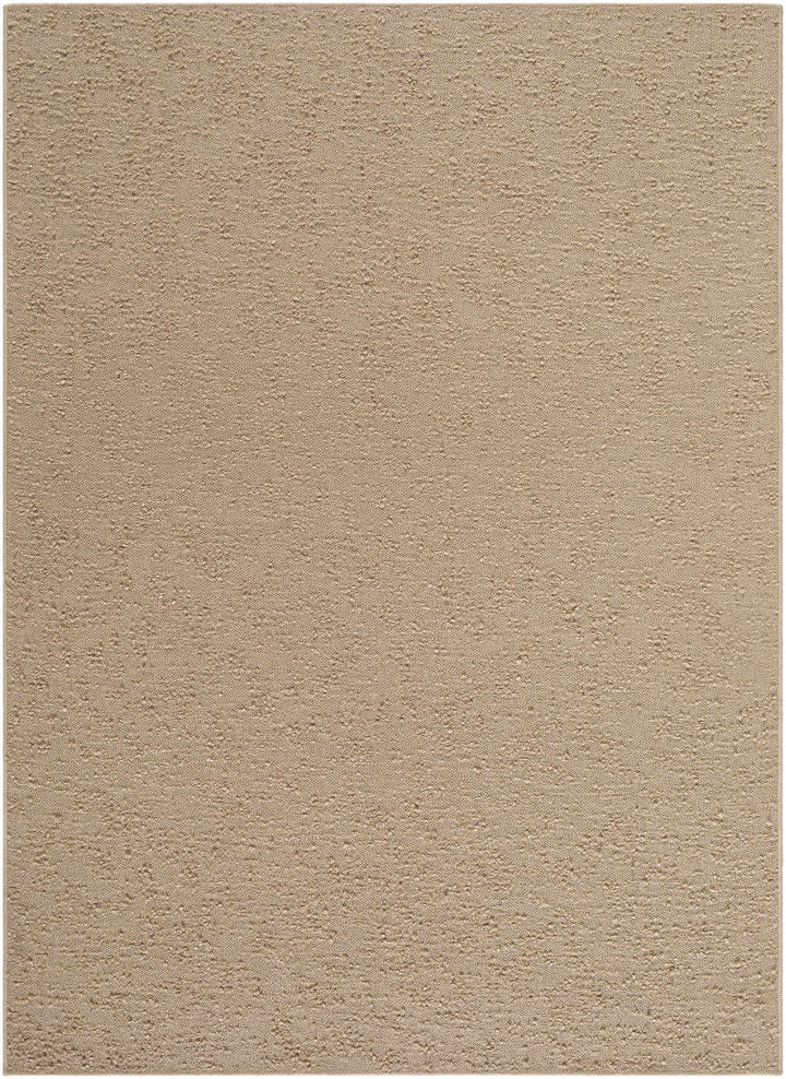 Breena Modern Solid Design Camel Washable Area Rug - The Rug Decor
