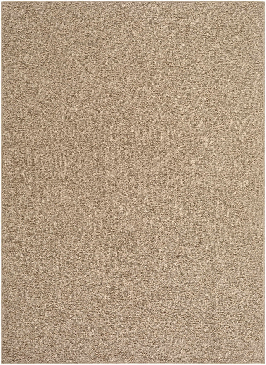 Breena Modern Solid Design Camel Washable Area Rug - The Rug Decor