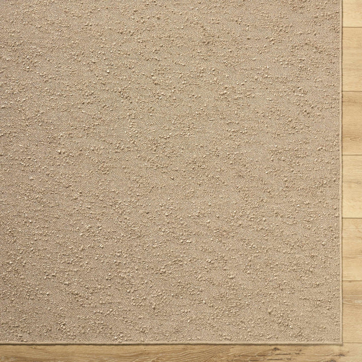Breena Modern Solid Design Camel Washable Area Rug - The Rug Decor
