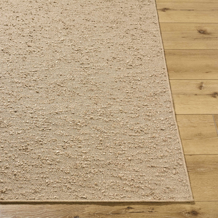 Breena Modern Solid Design Camel Washable Area Rug - The Rug Decor