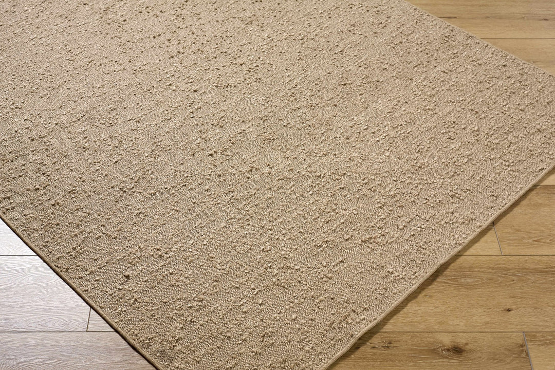 Breena Modern Solid Design Camel Washable Area Rug - The Rug Decor