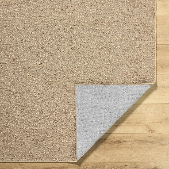 Breena Modern Solid Design Camel Washable Area Rug - The Rug Decor