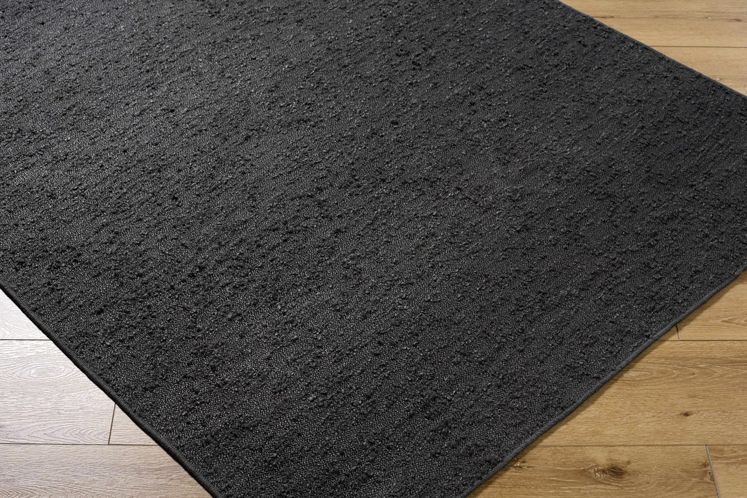 Breena Modern Solid Design Charcoal Washable Area Rug - The Rug Decor