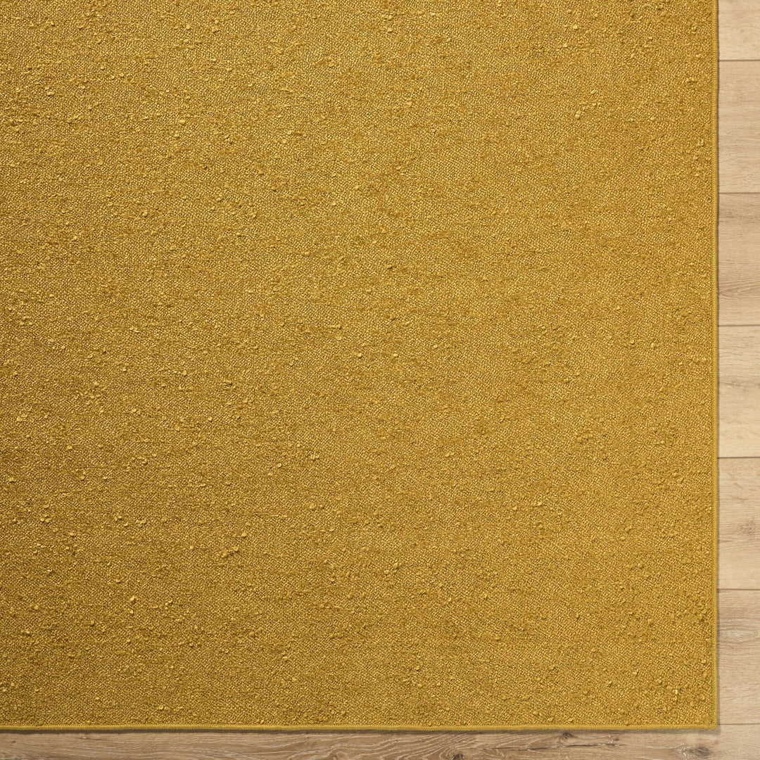 Breena Modern Solid Gold Hand Woven Washable Area Rug - The Rug Decor