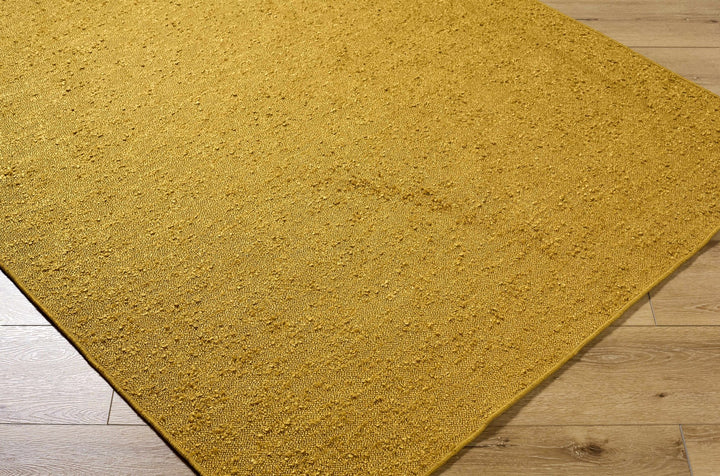 Breena Modern Solid Gold Hand Woven Washable Area Rug - The Rug Decor