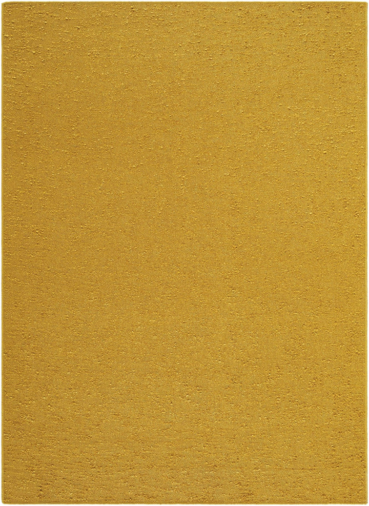 Breena Modern Solid Gold Hand Woven Washable Area Rug - The Rug Decor