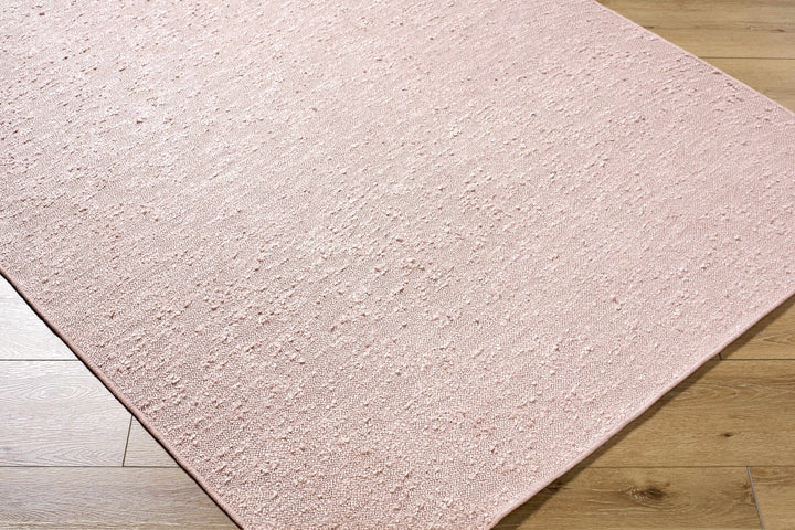 Breena Modern Solid Pink Hand Woven Washable Area Rug - The Rug Decor