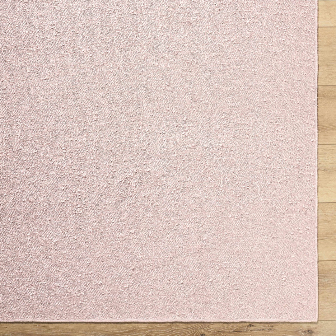 Breena Modern Solid Pink Hand Woven Washable Area Rug - The Rug Decor