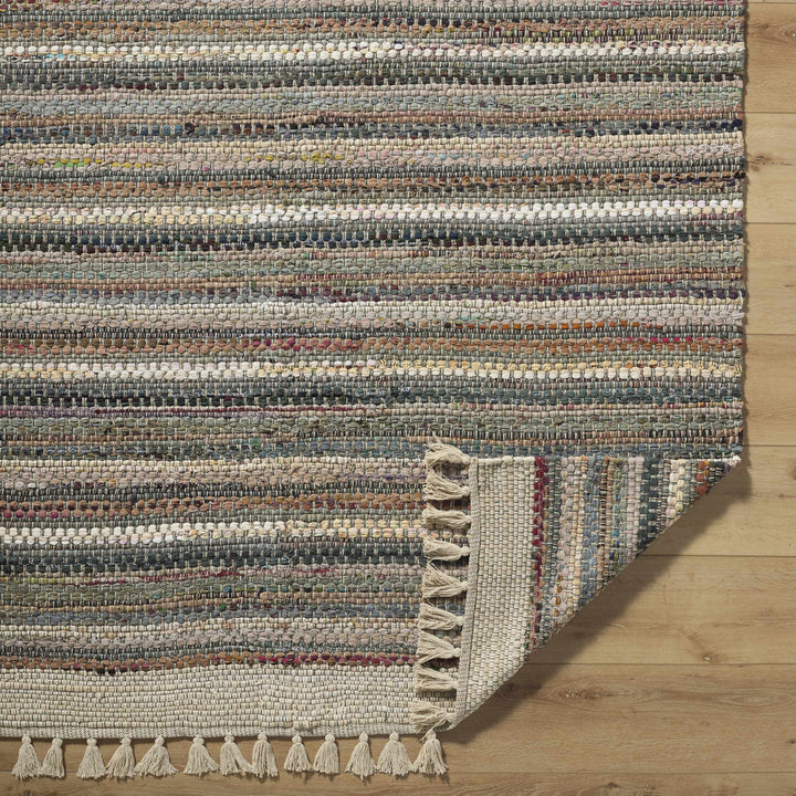 Brenda Bohemian Beige And Charcoal Rug - The Rug Decor