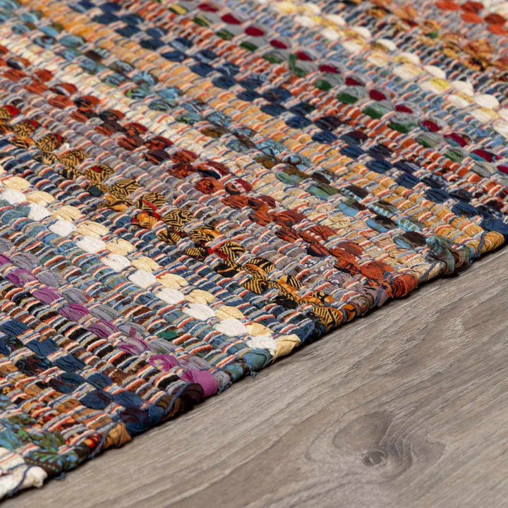 Brenda Bohemian Stripes Multicolor Area Rug - The Rug Decor