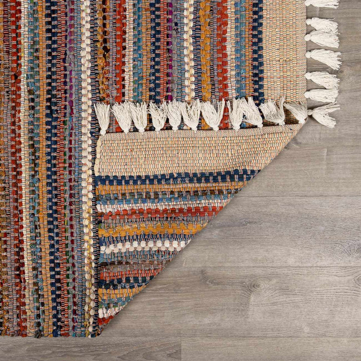 Brenda Bohemian Stripes Multicolor Area Rug - The Rug Decor