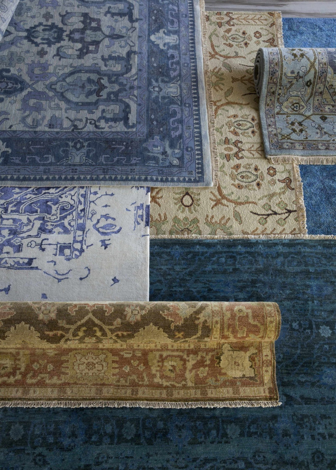 Brentford Traditional Style Beige Hand Knotted Area Rug - The Rug Decor