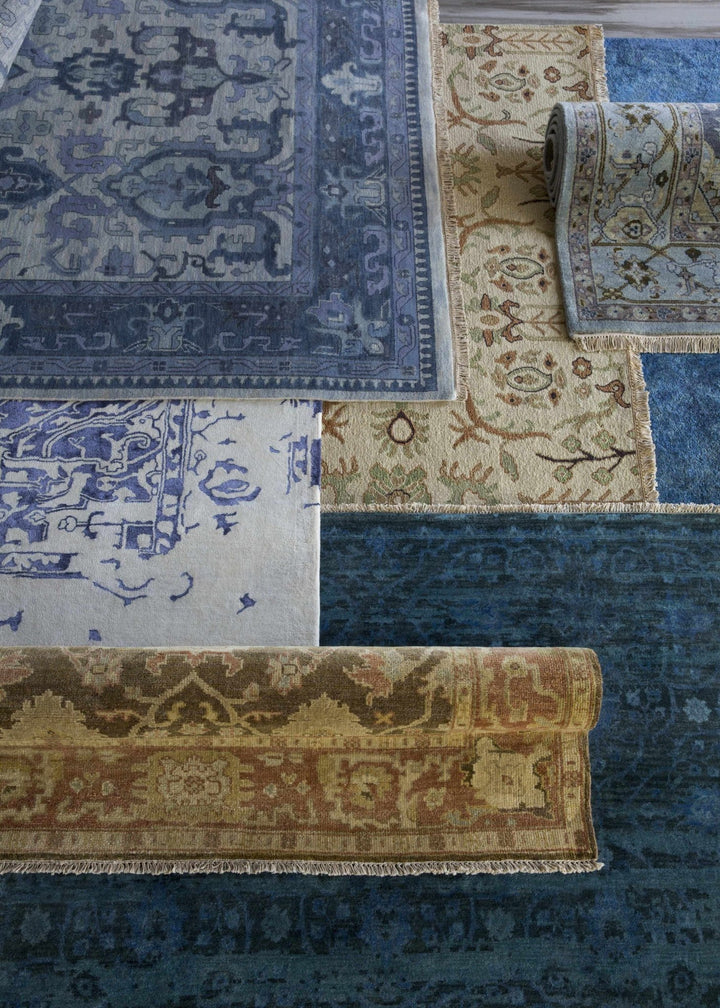 Brentford Traditional Style Beige Hand Knotted Area Rug - The Rug Decor