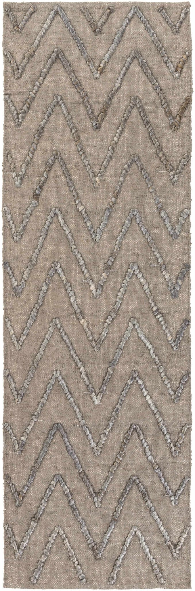 Brethren Modern Geometrical Taupe Hand Woven Area Rug - The Rug Decor