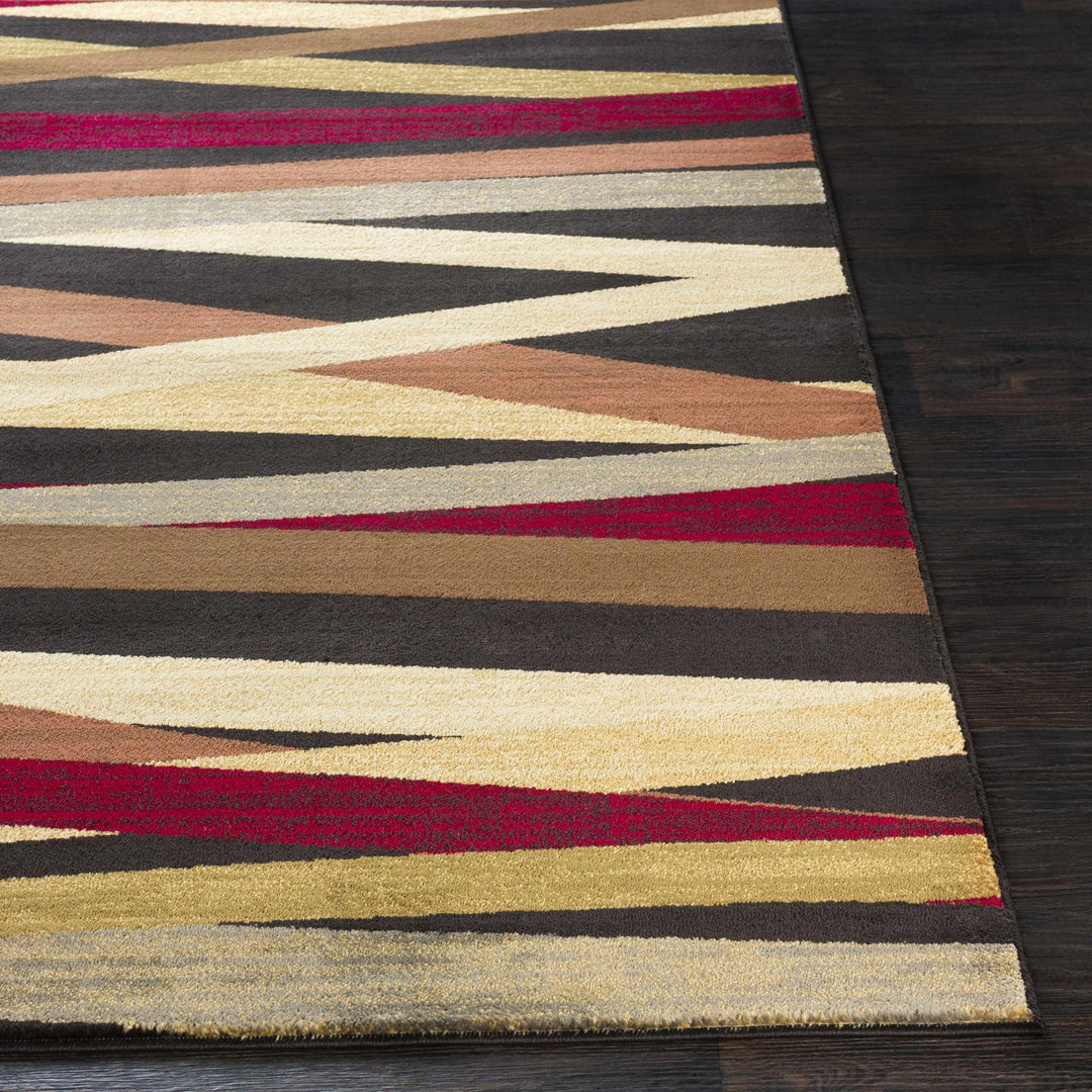 Brevard Modern Style Multicolor Area Rug - The Rug Decor