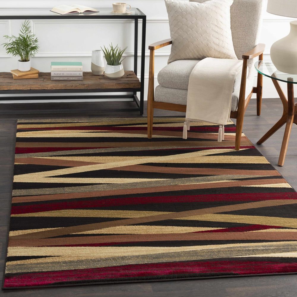 Brevard Modern Style Multicolor Area Rug - The Rug Decor