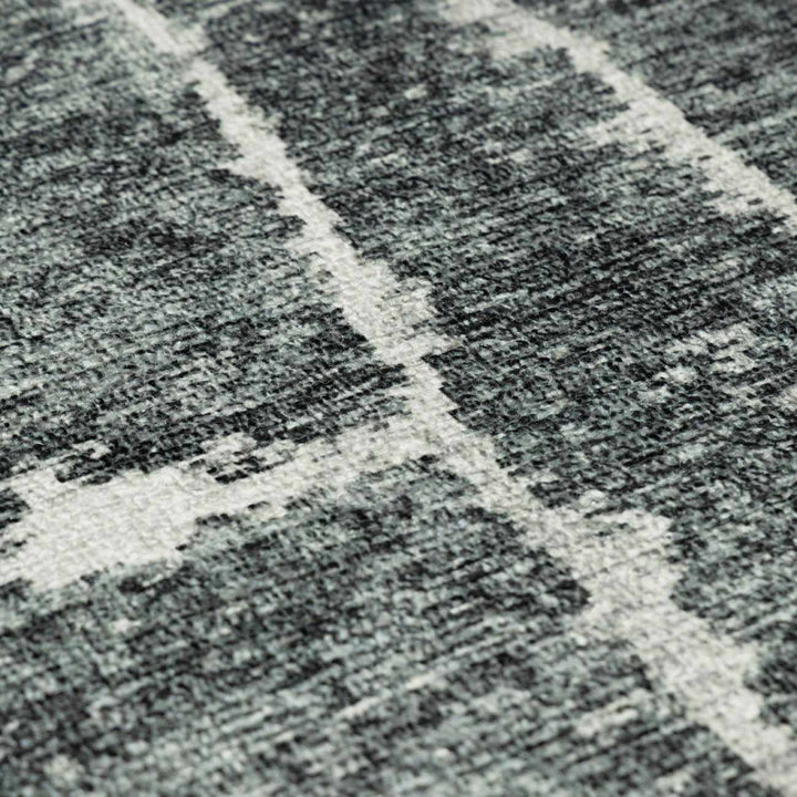 Breyon Modern Abstract Charcoal Hand Tufted Area Rug - The Rug Decor