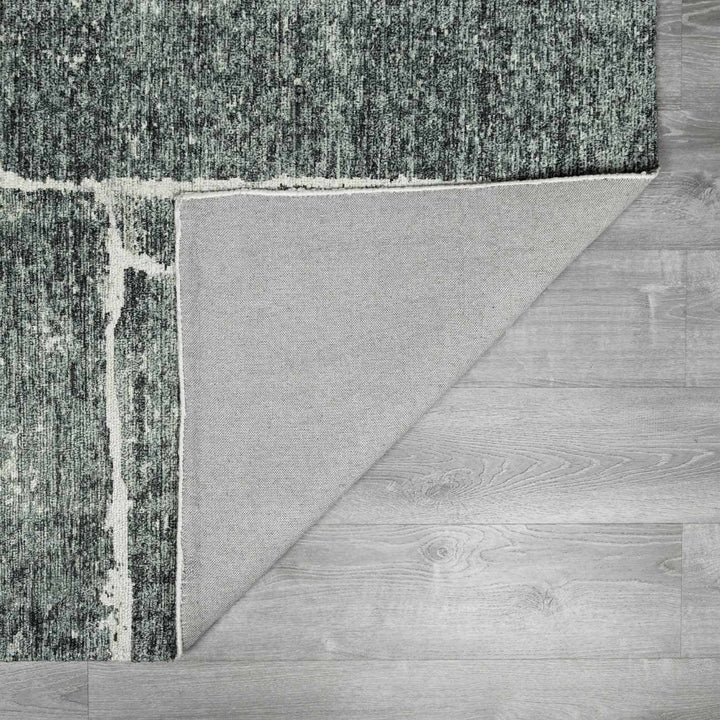 Breyon Modern Abstract Charcoal Hand Tufted Area Rug - The Rug Decor