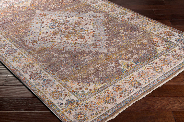 Bourget Rust And Ivory Traditional Style Area Rug