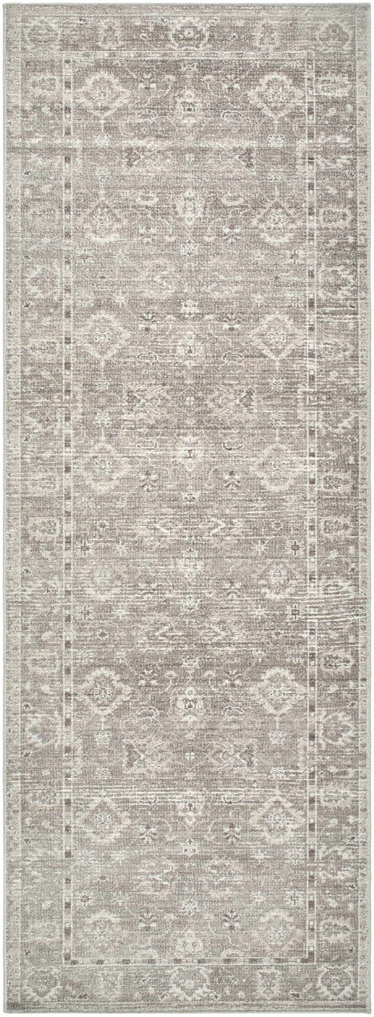 Bricen Traditional Oushak Design Brown Area Rug - The Rug Decor