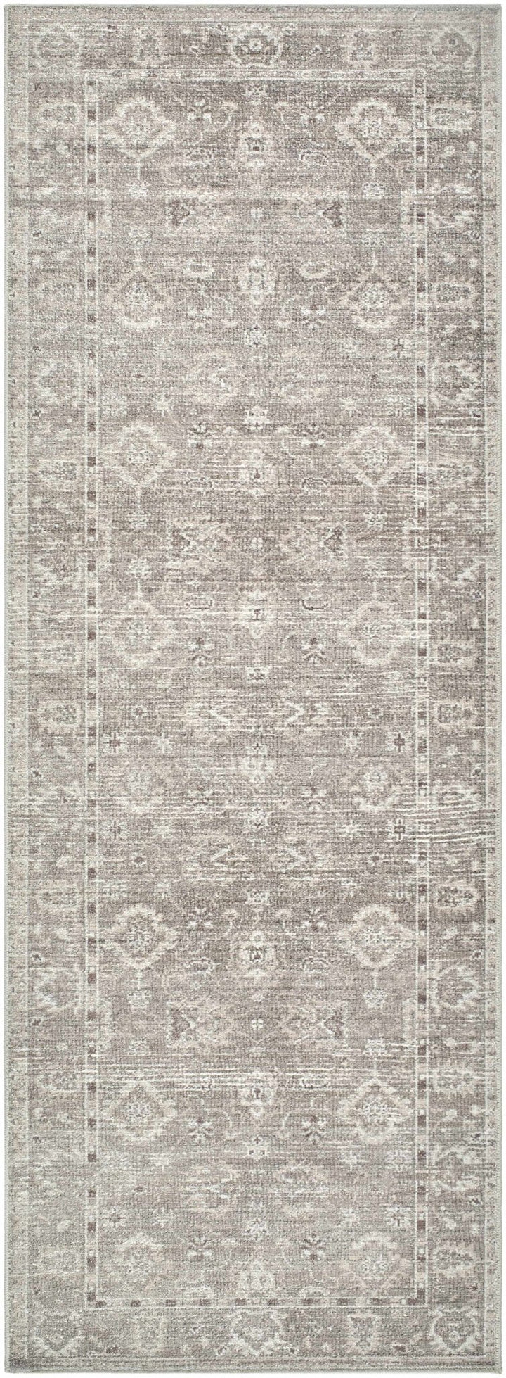 Bricen Traditional Oushak Design Brown Area Rug - The Rug Decor