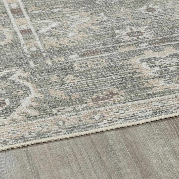 Bricen Traditional Oushak Design Gray Area Rug - The Rug Decor