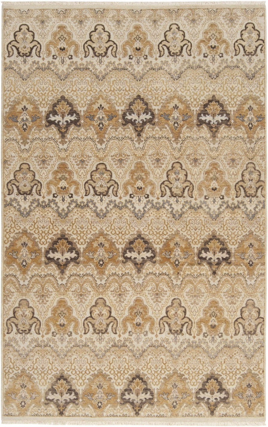 Brimson Traditional Beige And Brown Area Rug - The Rug Decor