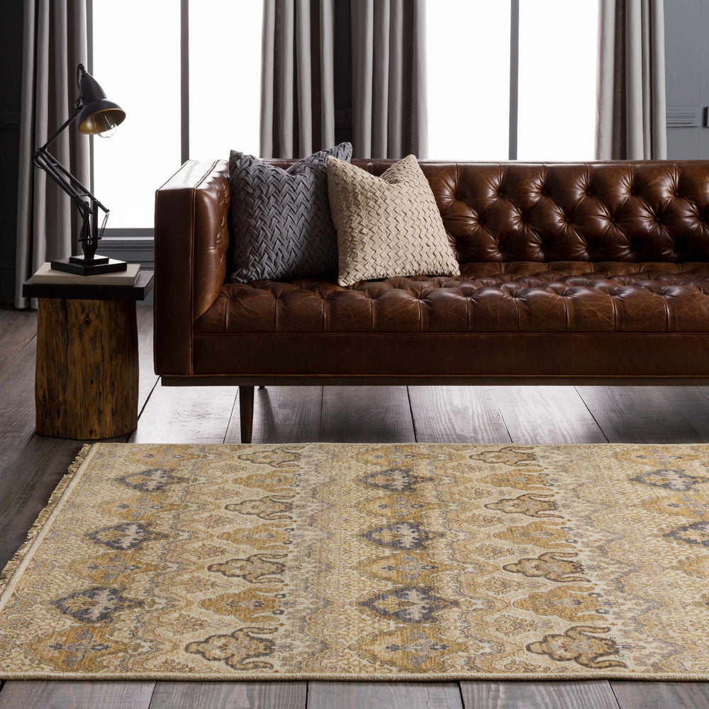 Brimson Traditional Beige And Brown Area Rug - The Rug Decor