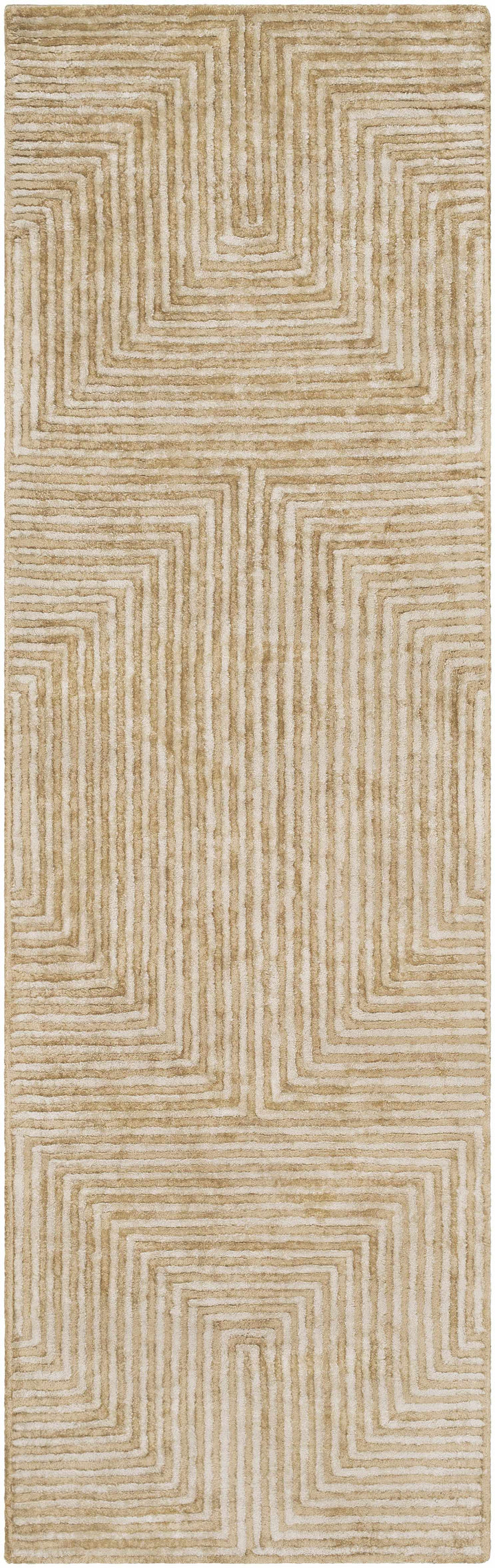 Brinktown Modern Style Beige Hand Tufted Area Rug
