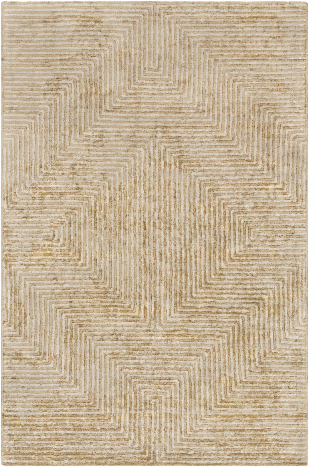 Brinktown Modern Style Beige Hand Tufted Area Rug
