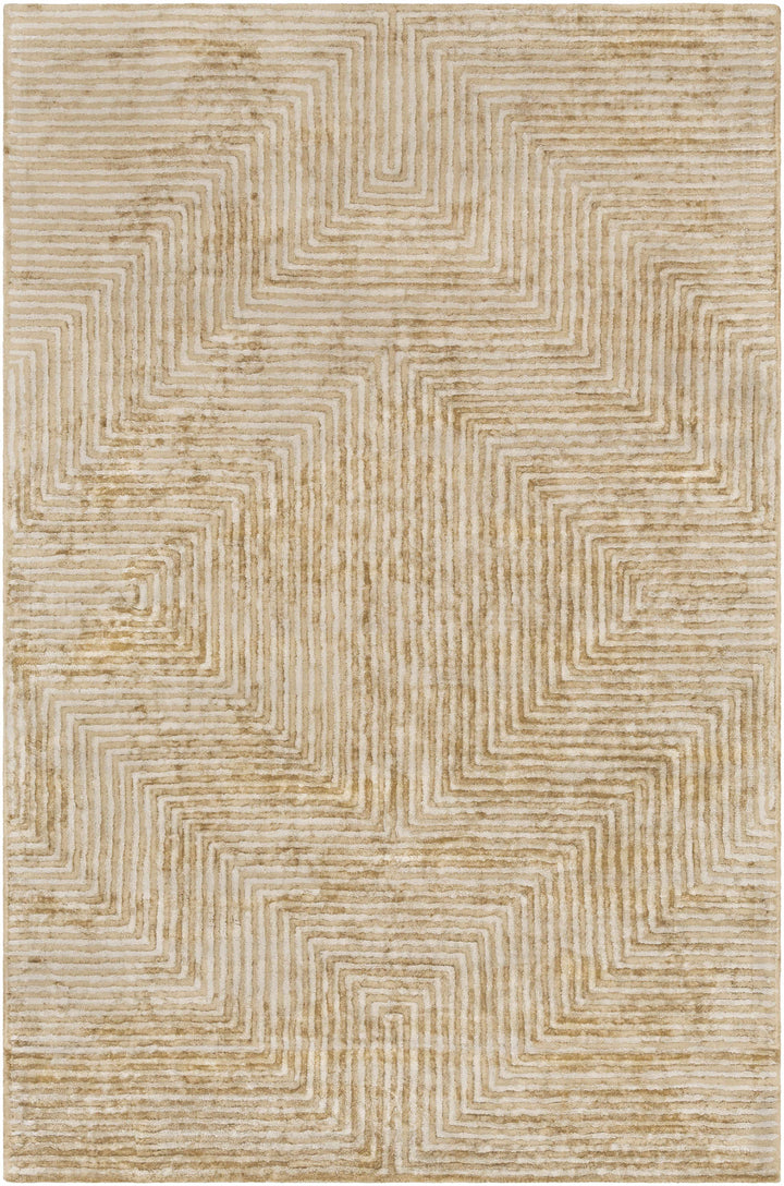 Brinktown Modern Style Beige Hand Tufted Area Rug