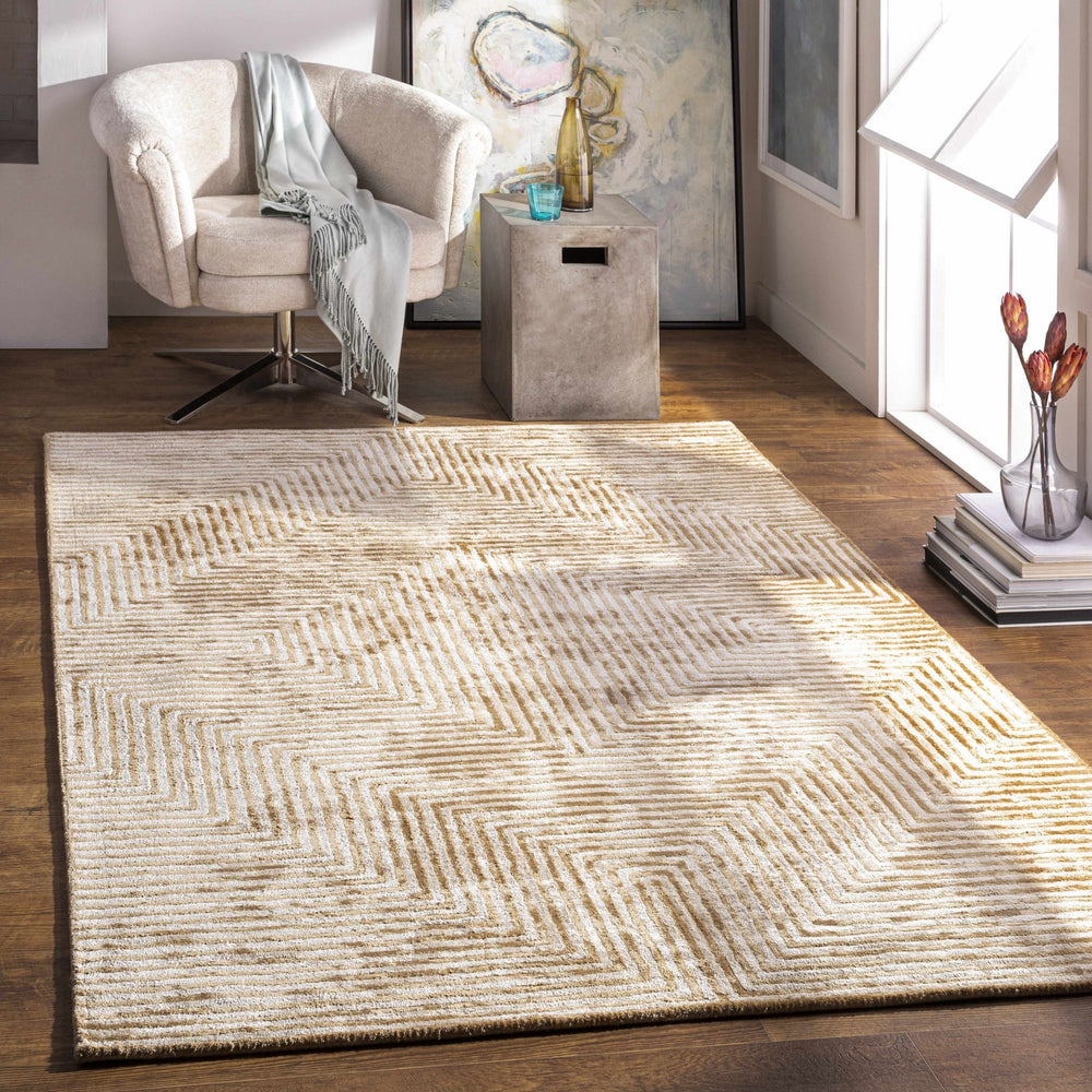 Brinktown Modern Style Beige Hand Tufted Area Rug - The Rug Decor