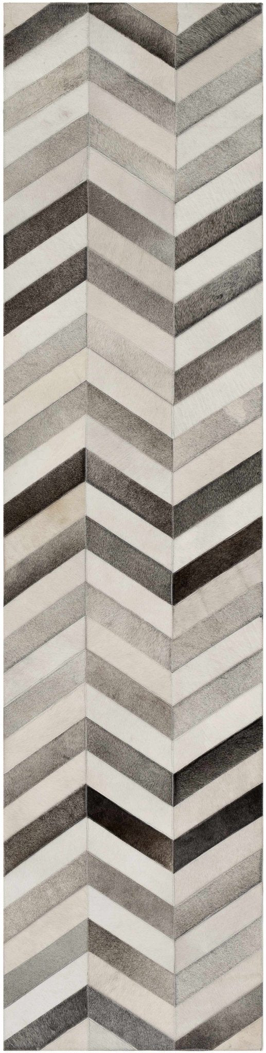 Bristolville Modern Style Gray And Ivory Area Rug - The Rug Decor