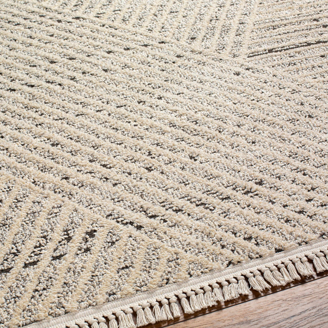 Brita Contemporary Style Beige Area Rug - The Rug Decor