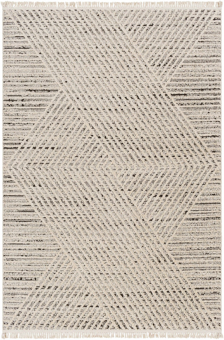 Brita Contemporary Style Beige Area Rug - The Rug Decor