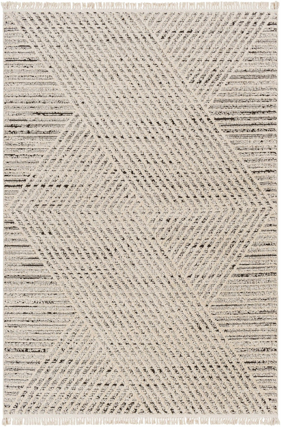 Brita Contemporary Style Beige Area Rug - The Rug Decor