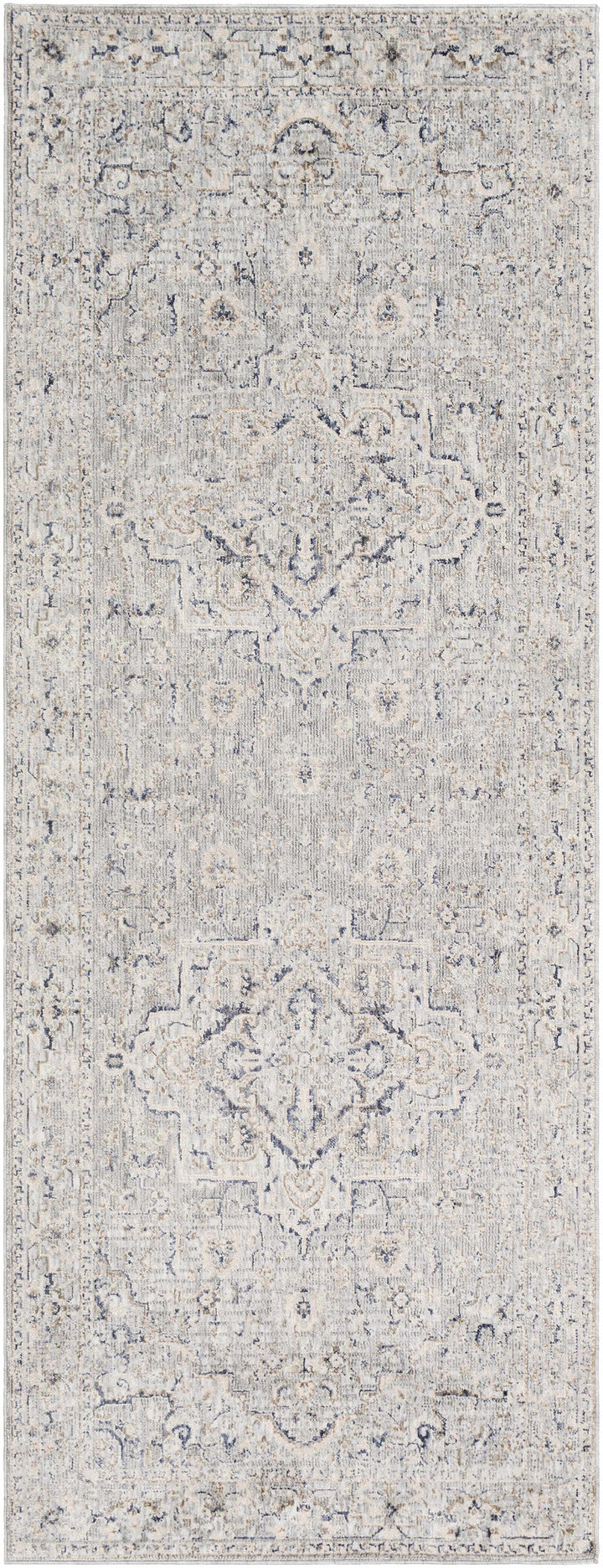 Brodhead Gray Traditional Style Area Rug