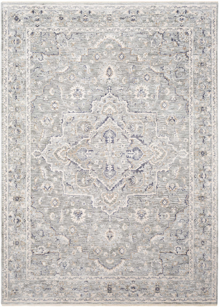 Brodhead Gray Traditional Style Area Rug