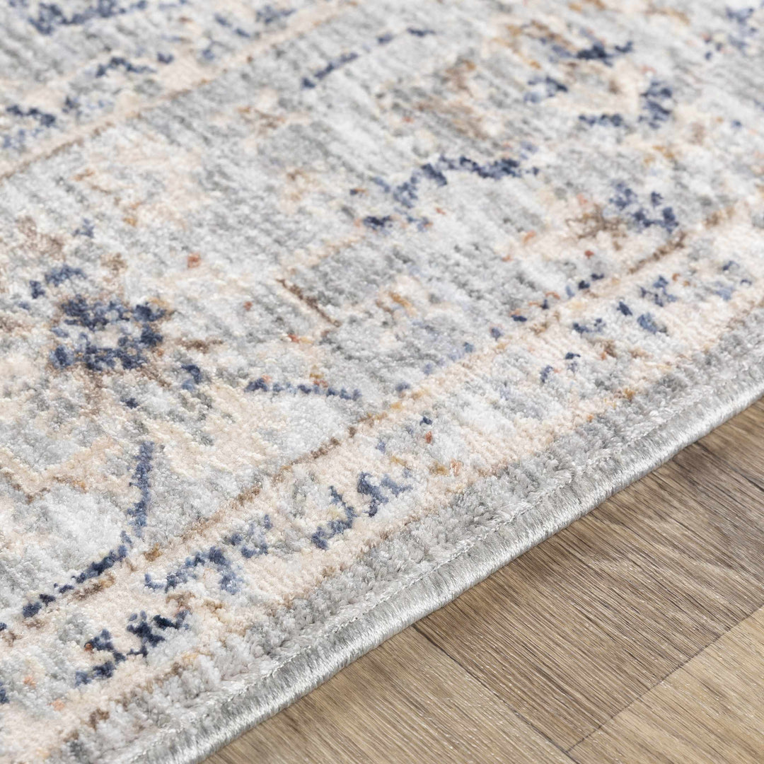 Brodhead Gray Traditional Style Area Rug
