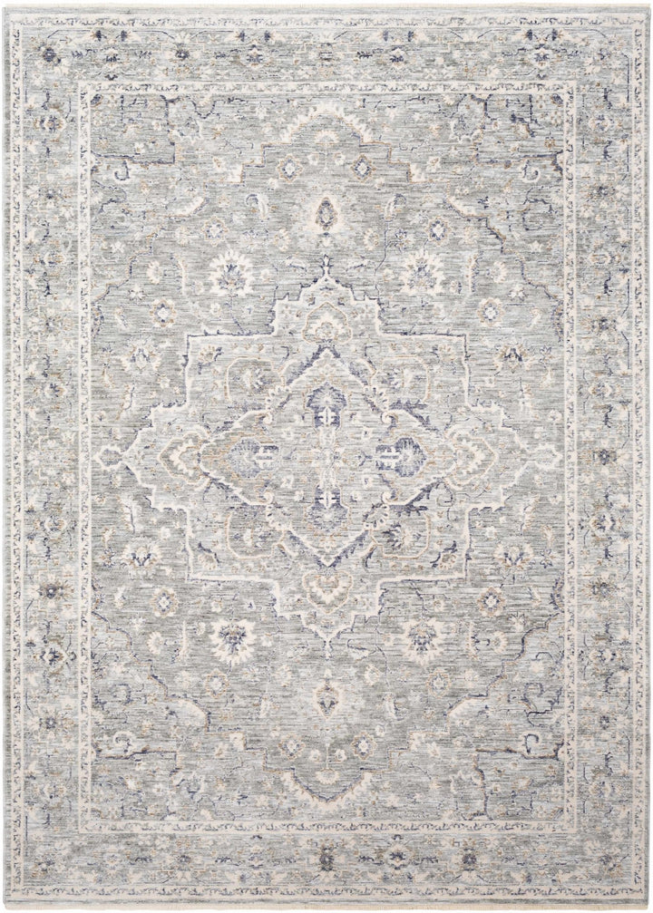 Brodhead Gray Traditional Style Area Rug - The Rug Decor