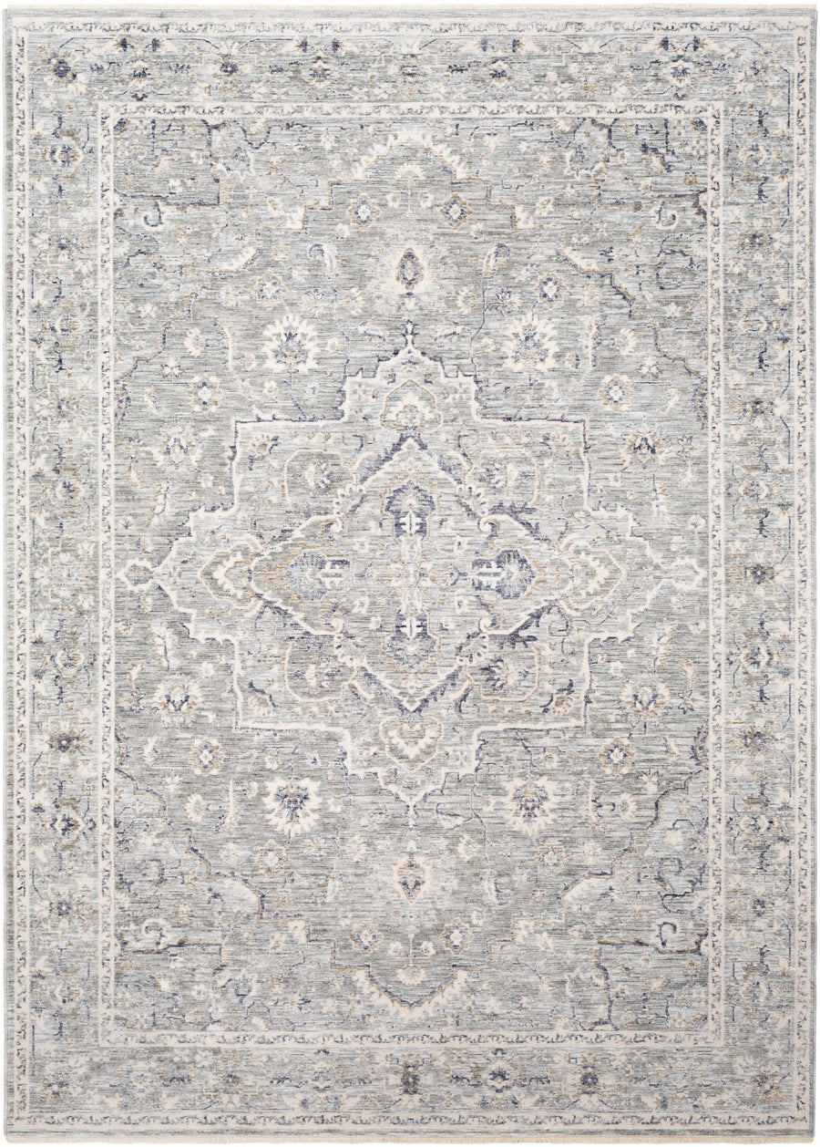 Brodhead Gray Traditional Style Area Rug - The Rug Decor