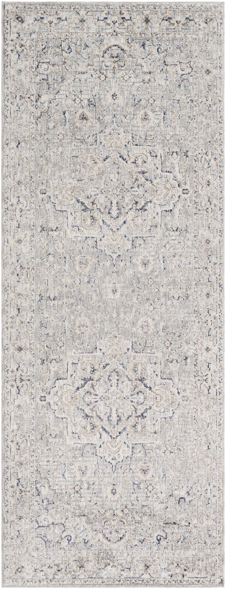 Brodhead Gray Traditional Style Area Rug - The Rug Decor