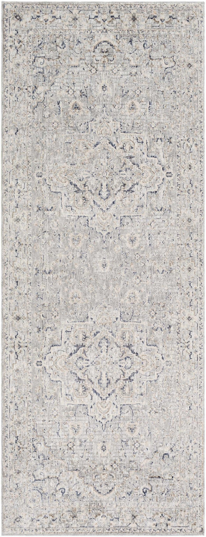 Brodhead Gray Traditional Style Area Rug - The Rug Decor