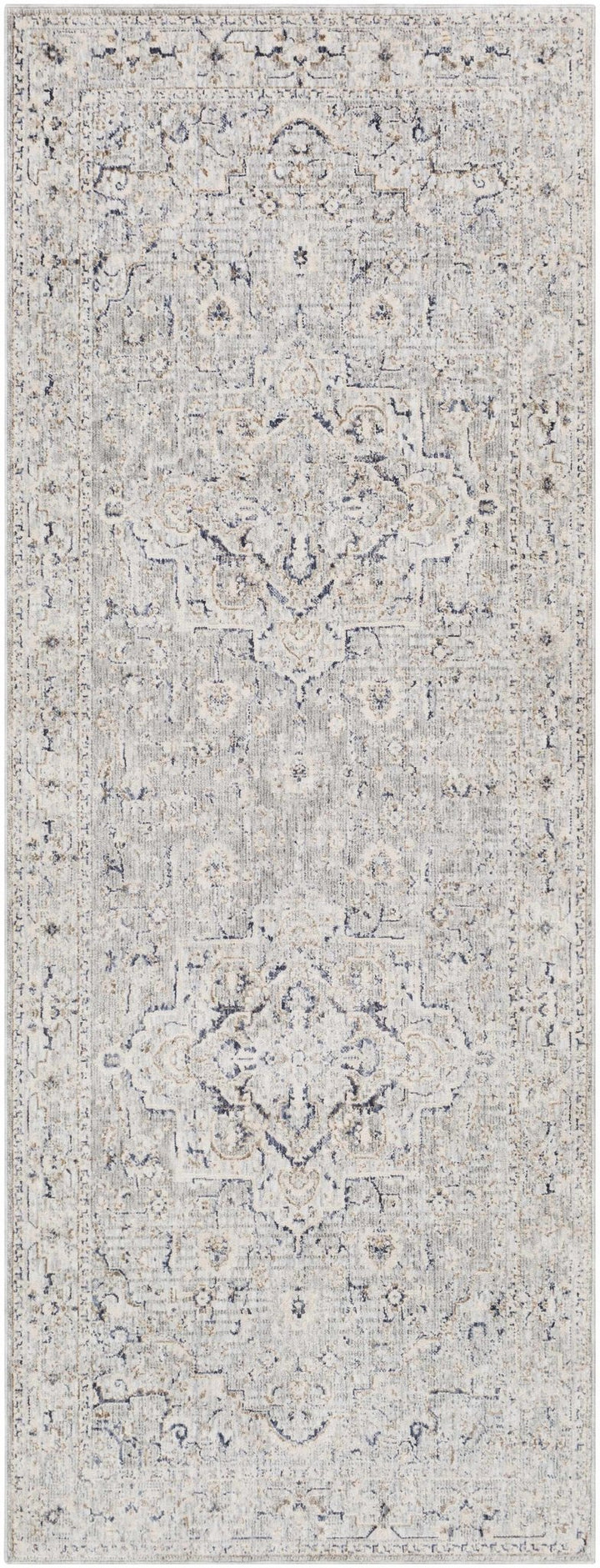 Brodhead Gray Traditional Style Area Rug - The Rug Decor