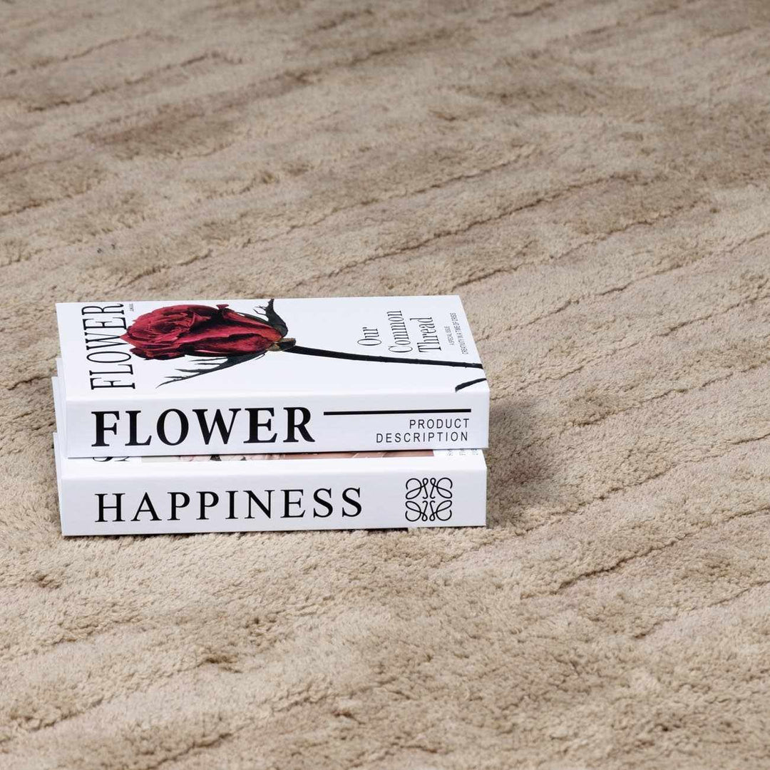 Broken-Stripe Hand-Tufted Washable Wool Area Rug - The Rug Decor