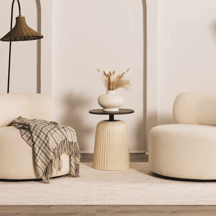 Brown And Beige Modern Style Area Rug - The Rug Decor