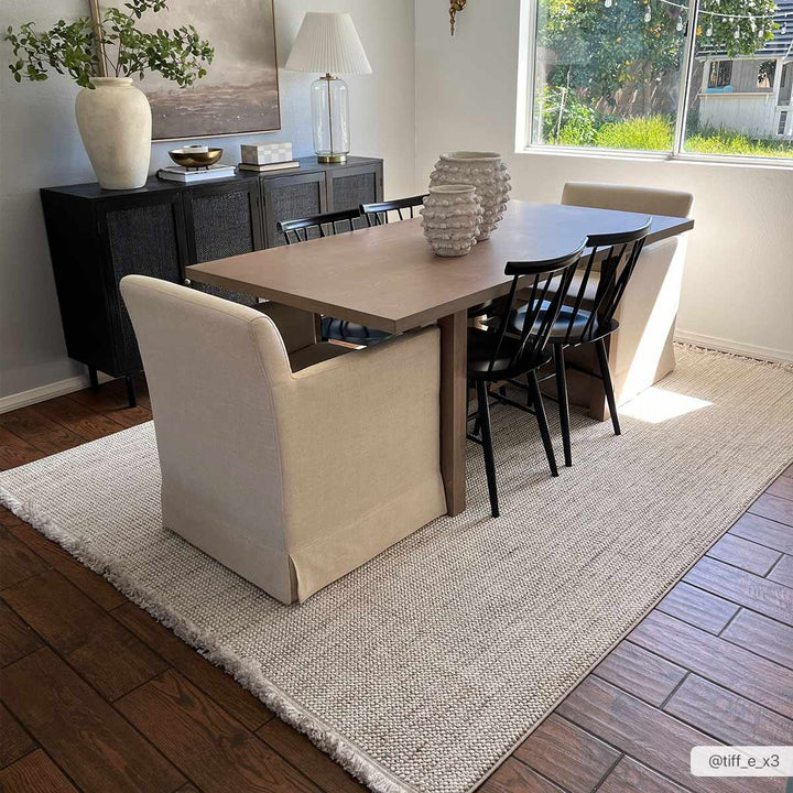 Brown And Beige Modern Style Area Rug - The Rug Decor