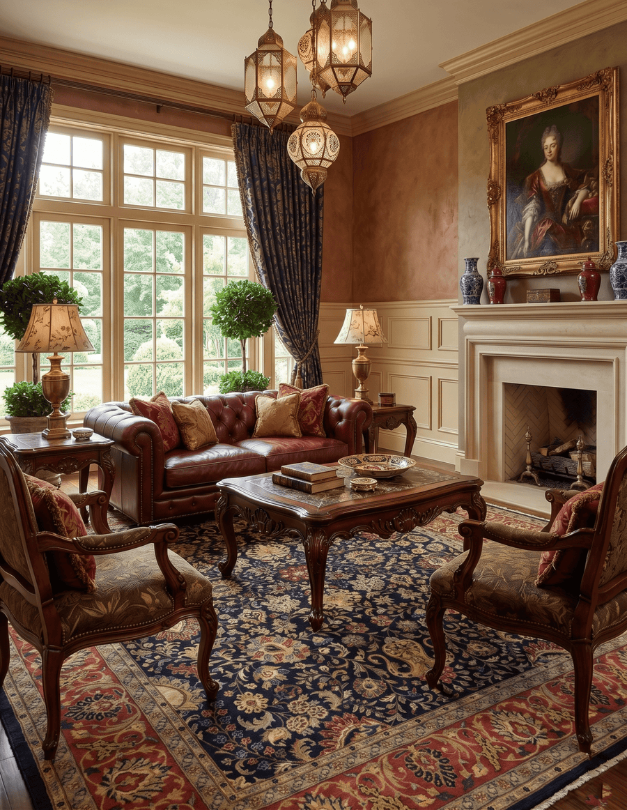 Brown and Black Traditional Style Hand Knotted Wool Area Rug - The Rug Decor