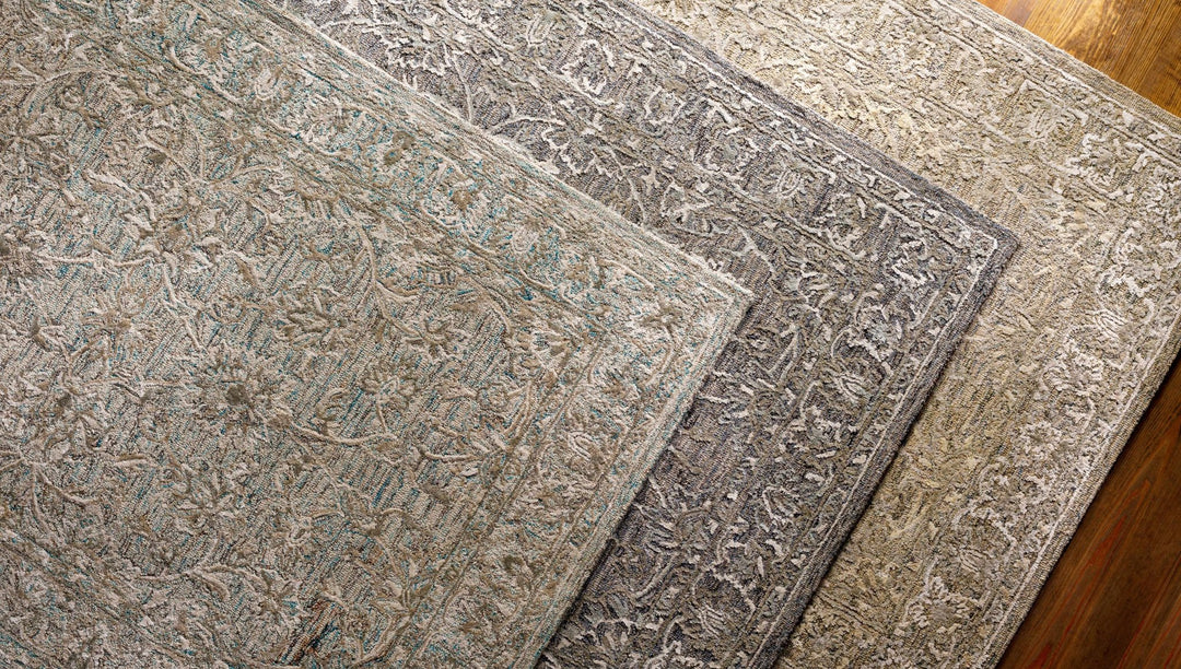 Browning Traditional Ivory And Olive Area Rug - The Rug Decor