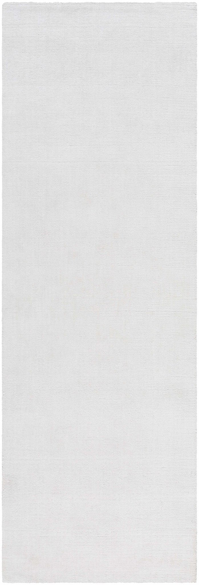 Brownsdale Modern Solid Design White Hand Loom Area Rug - The Rug Decor